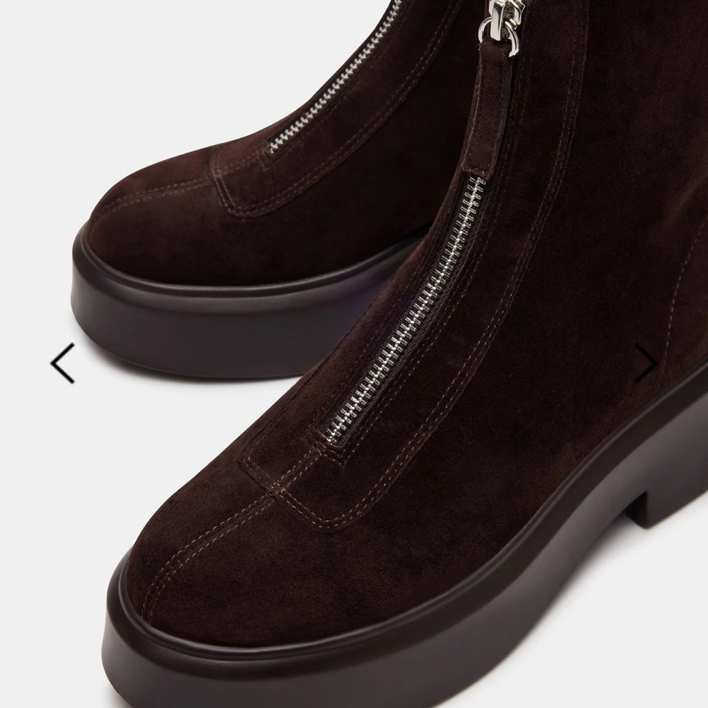 Steve Madden Brown Ankle Booties Sleek Design